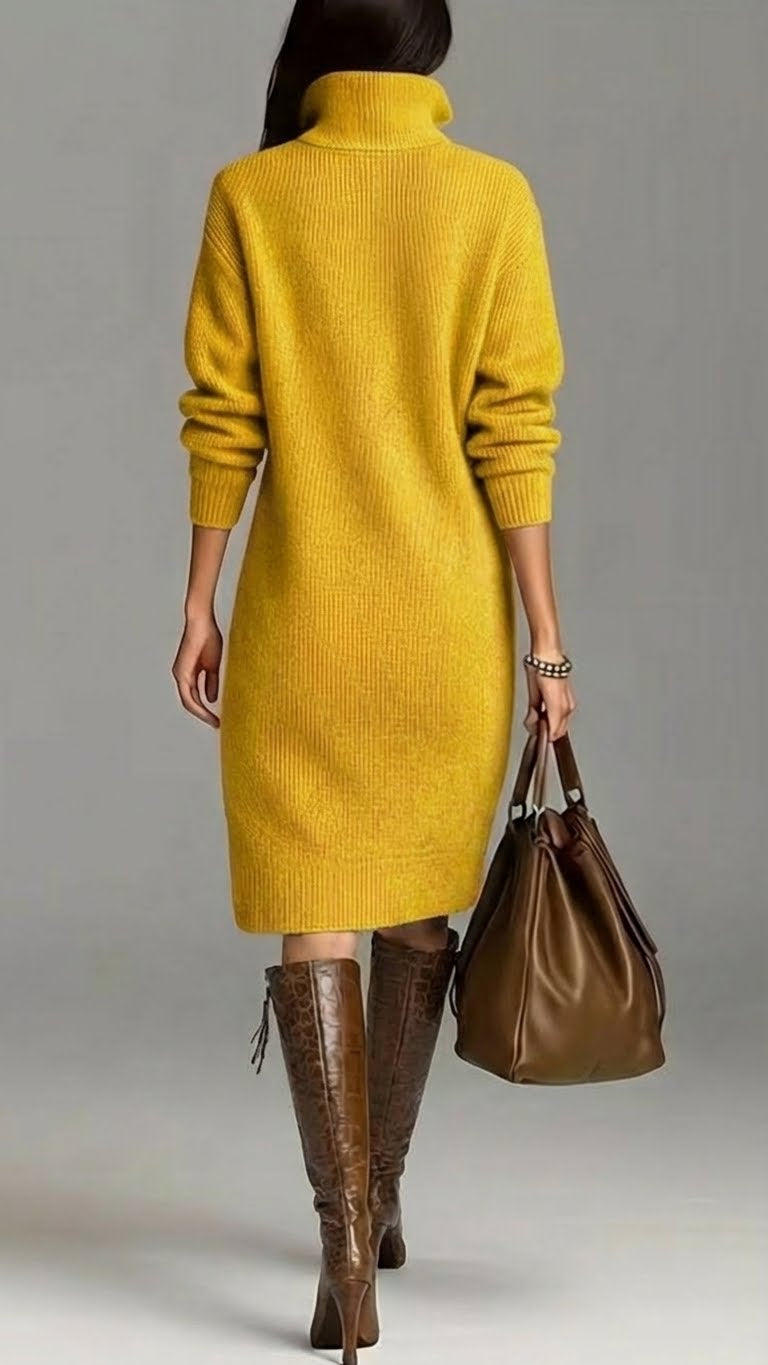 Claudia | Soft Knitted Sweater Dress
