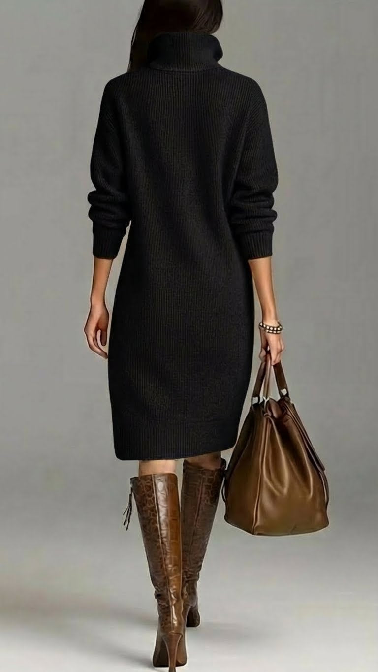 Claudia | Soft Knitted Sweater Dress