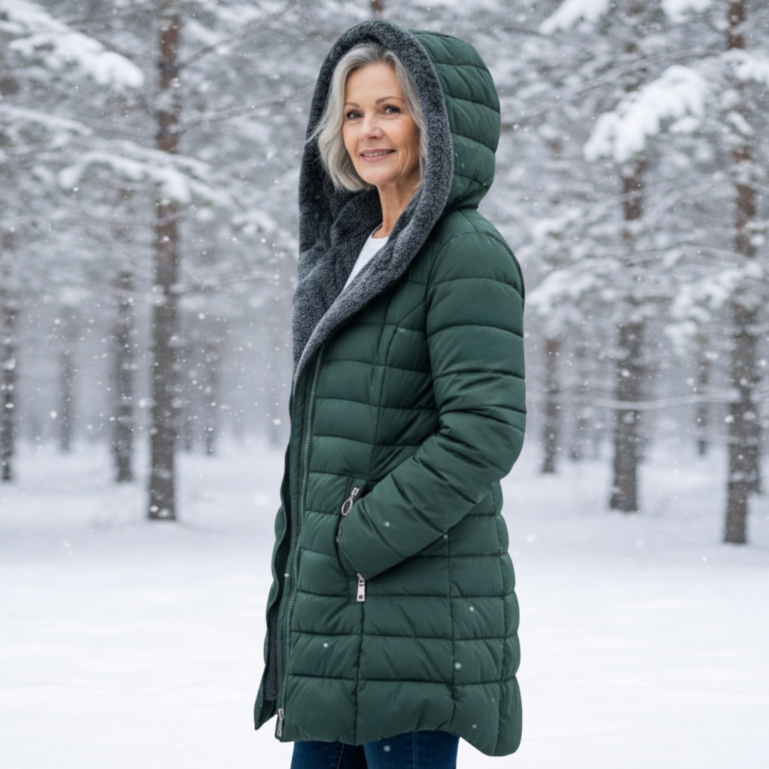 Puffer Jacket with Warm Lining