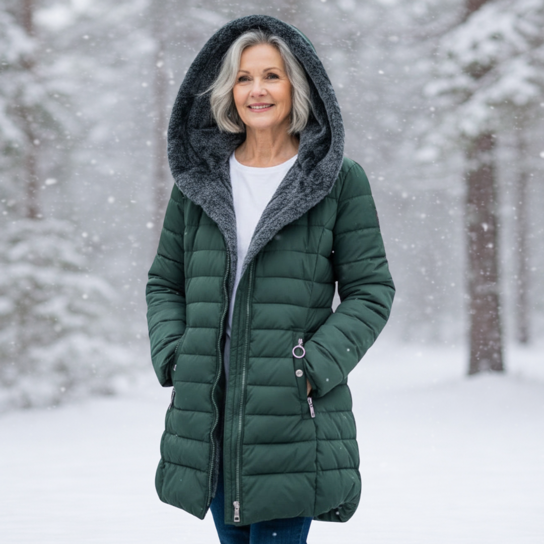 Puffer Jacket with Warm Lining