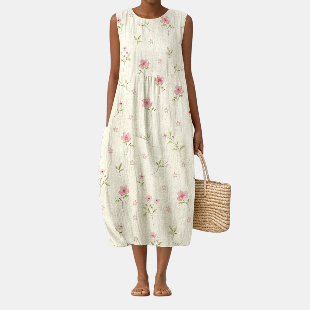 Elisa™ | Vestito Midi da Giorno a Giorno