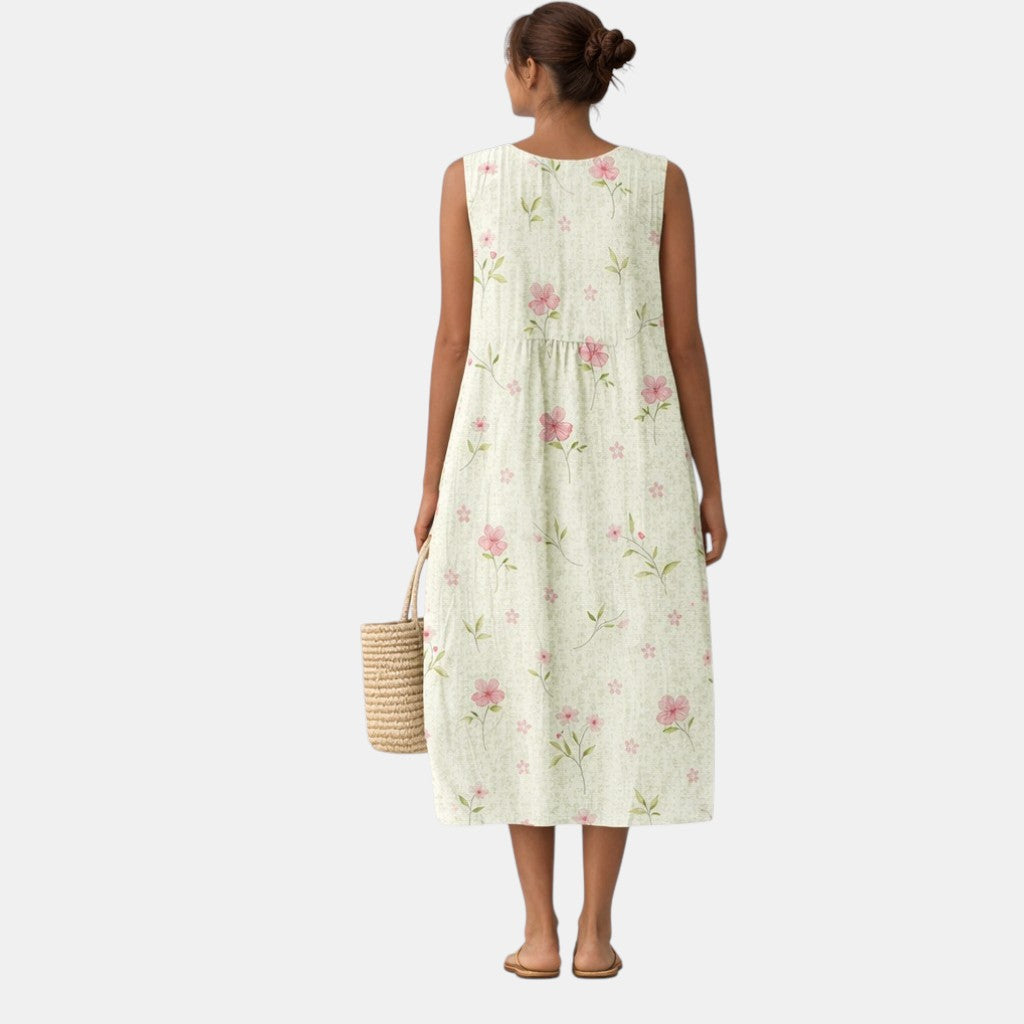 Elisa™ | Vestito Midi da Giorno a Giorno