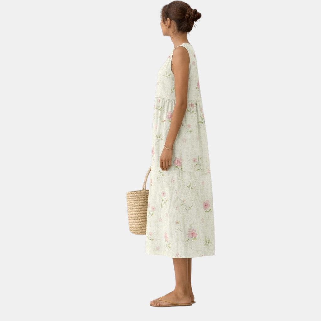 Elisa™ | Vestito Midi da Giorno a Giorno