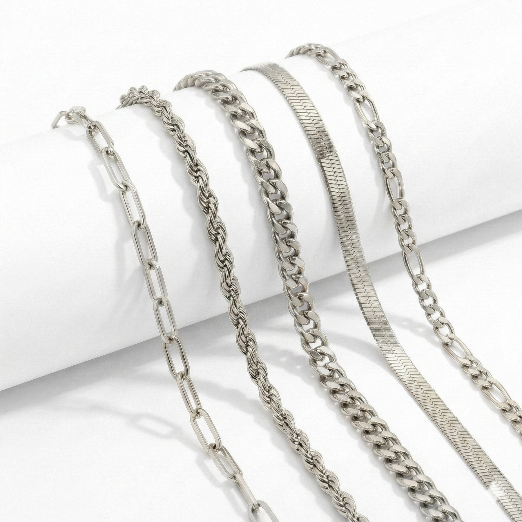 Ellis Renner Bracelet Set | White Gold