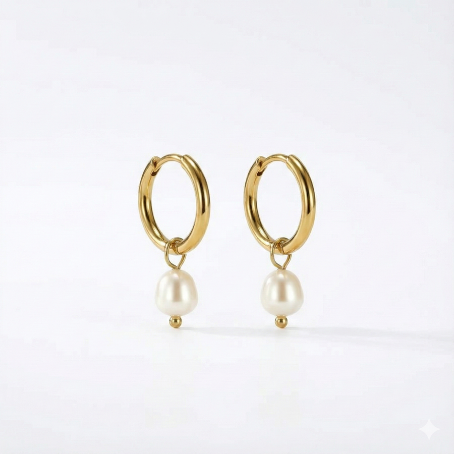 Bella Freshwater Pearl Earrings