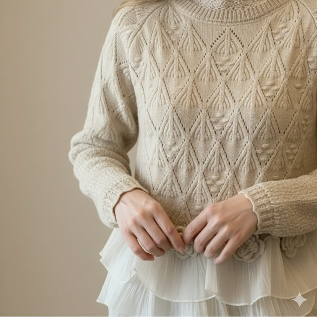 Lucy™ | Textured Pullover