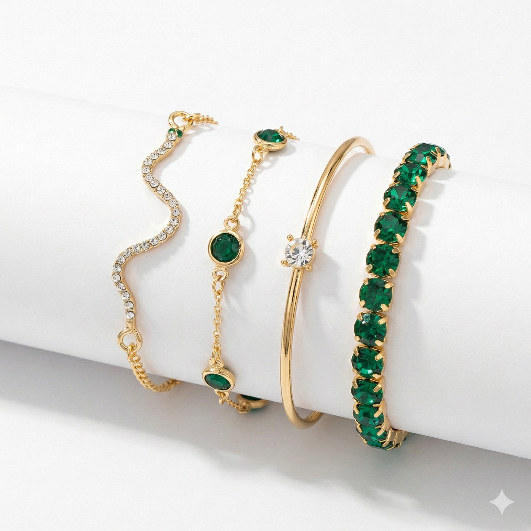 Sorina Feldwyn Bracelet Set | Gold