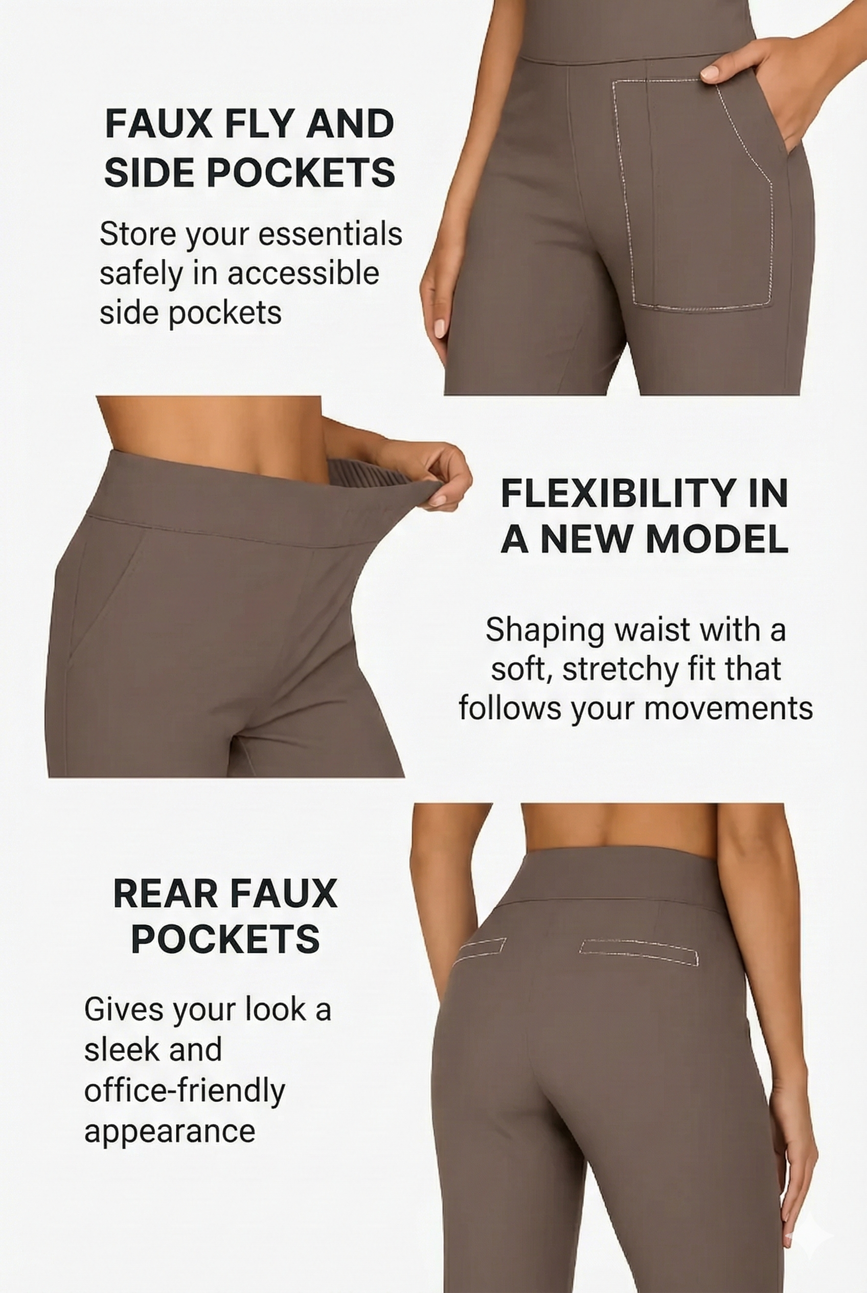 Djara | the comfortable stretch pants for every woman (1+1 FREE)