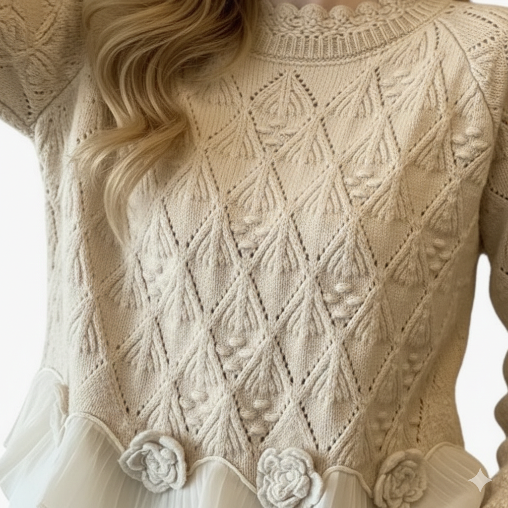 Lucy™ | Textured Pullover