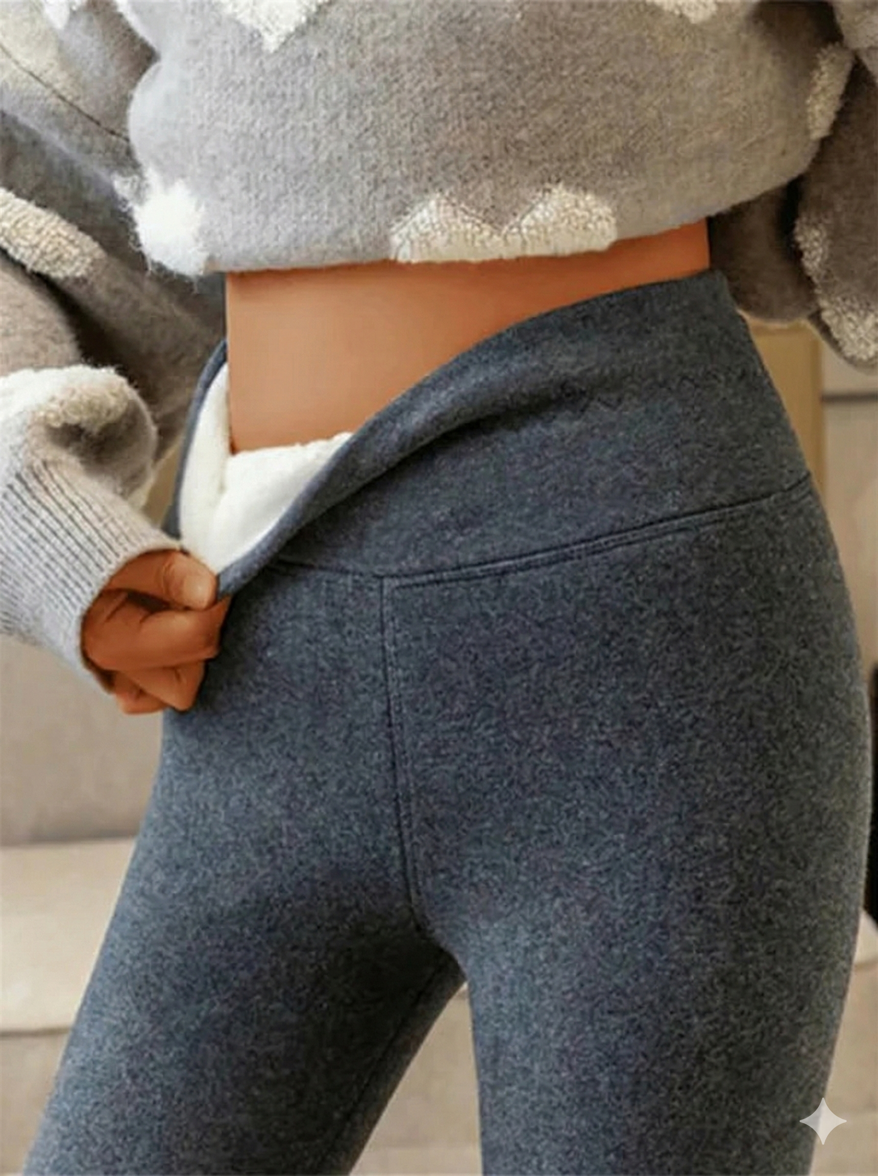 Fleece-Lined Winter Leggings - Ultra Soft & Warm