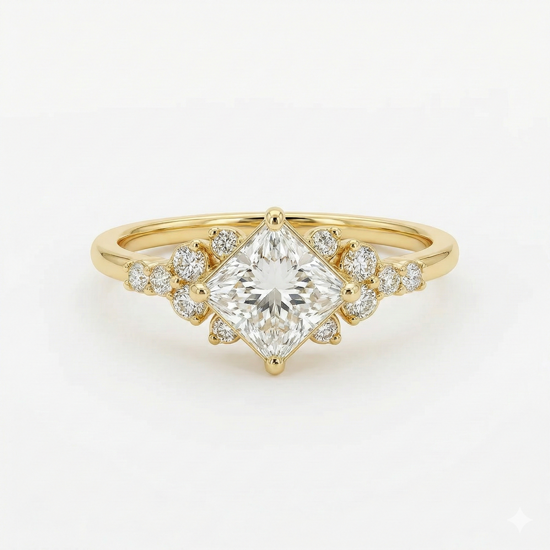 Karen - Elegant Delysian Queen Ring