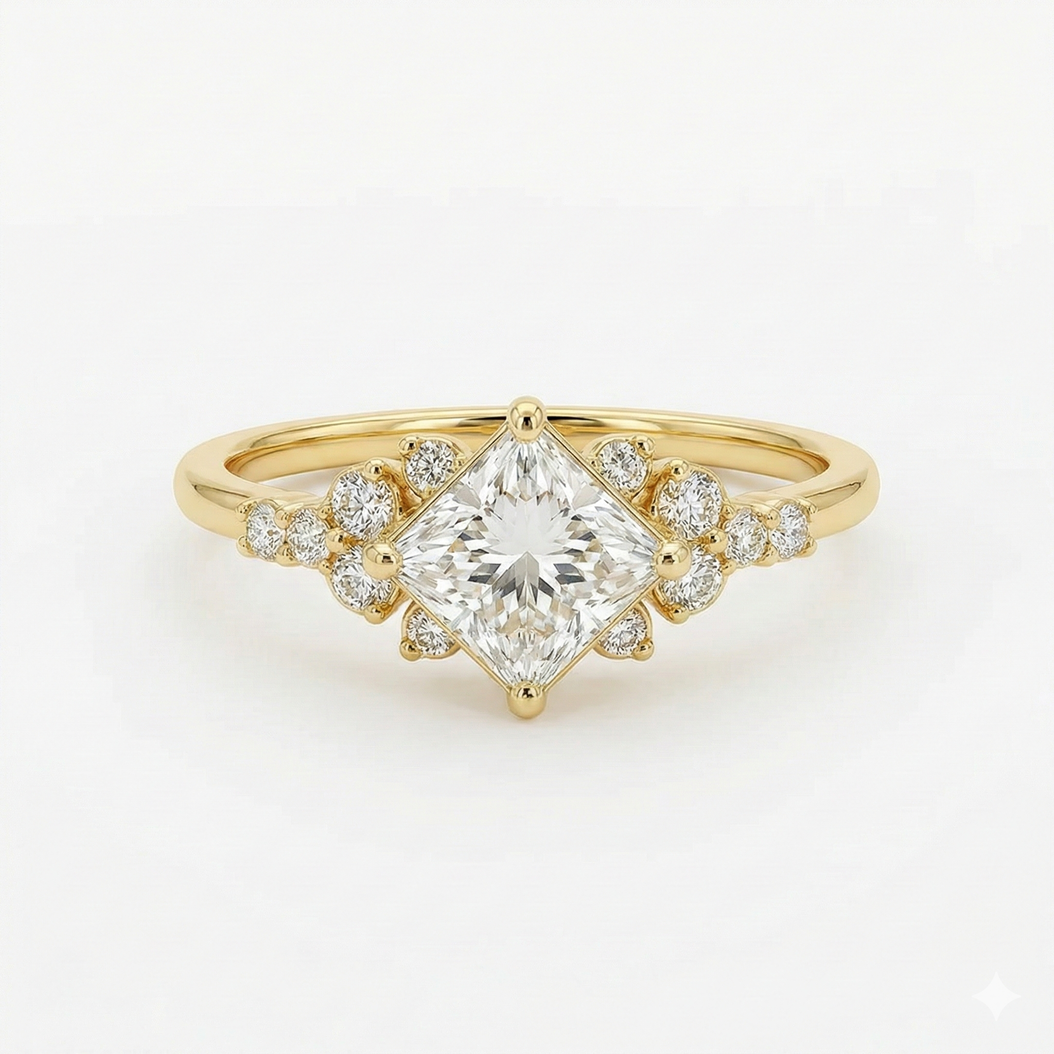 Karen - Elegant Delysian Queen Ring
