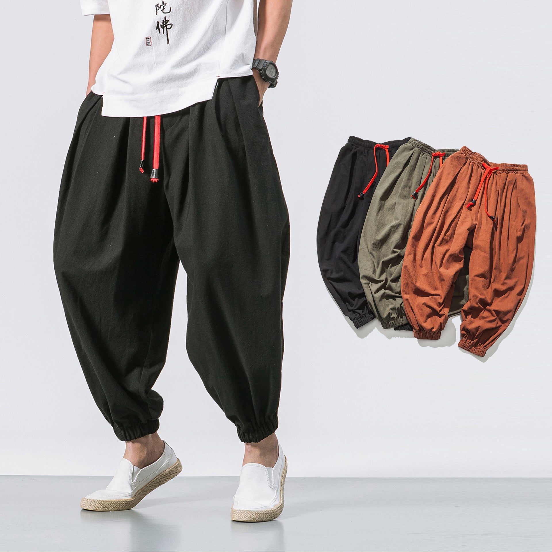 OVERSIZED COTTON PANTS