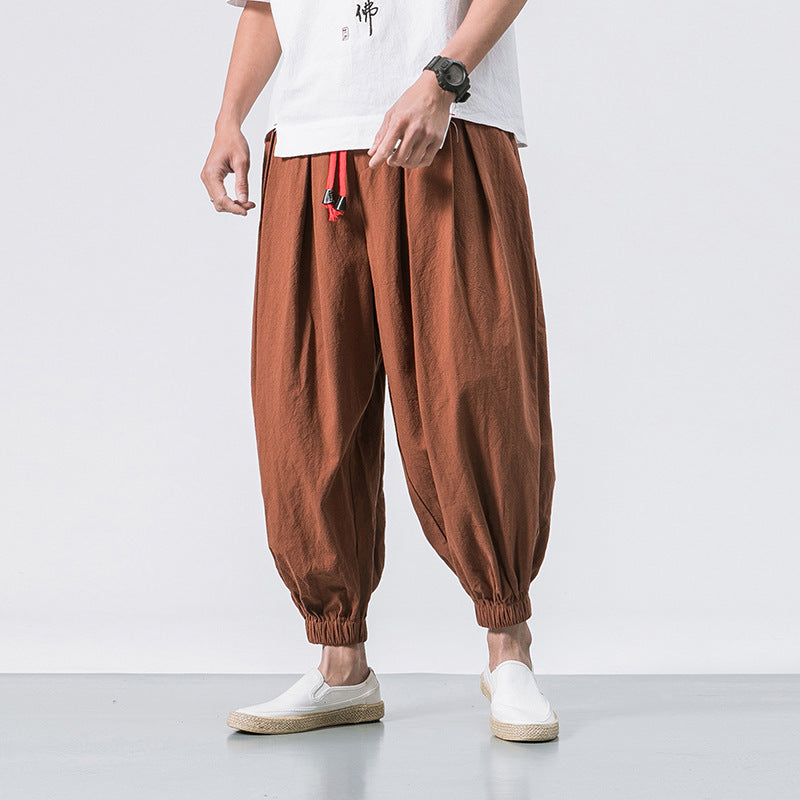 OVERSIZED COTTON PANTS