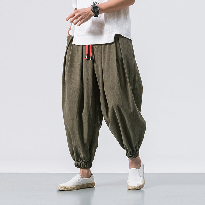 OVERSIZED COTTON PANTS