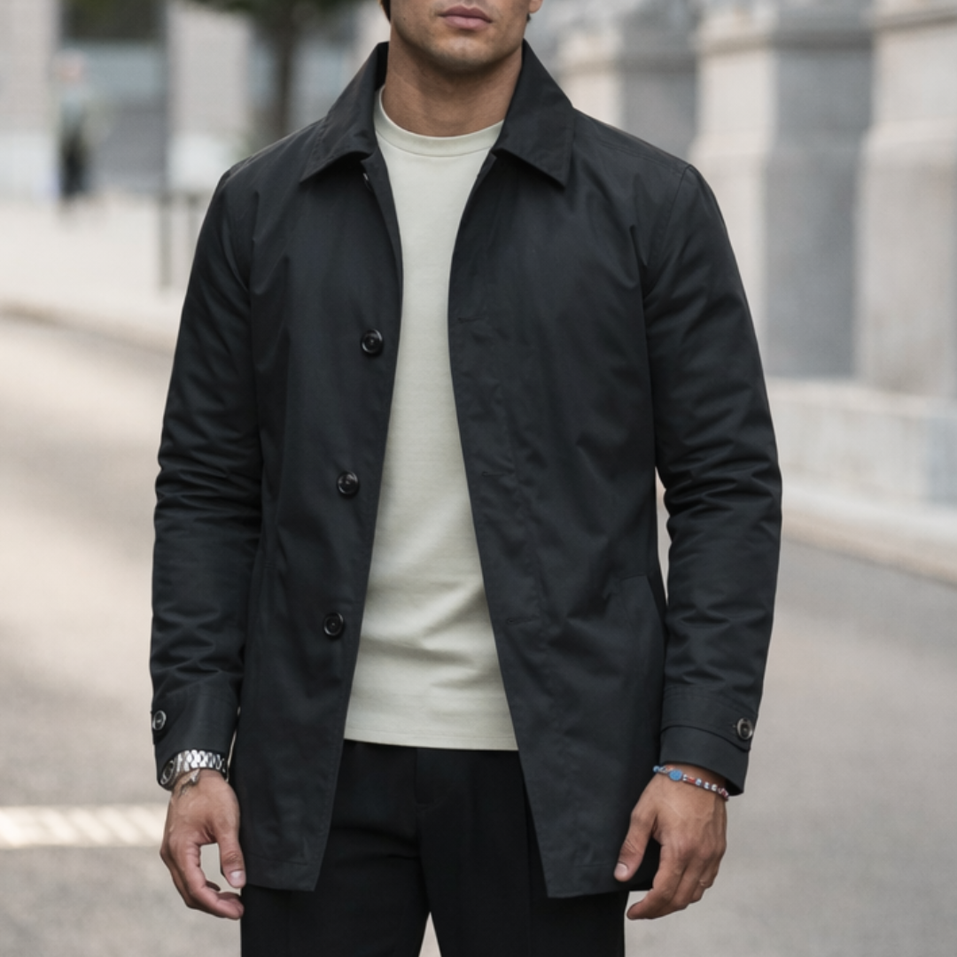 CHARLES WEATHERPROOF COAT | RELIABLE WARMTH FOR UNPREDICTABLE DAYS