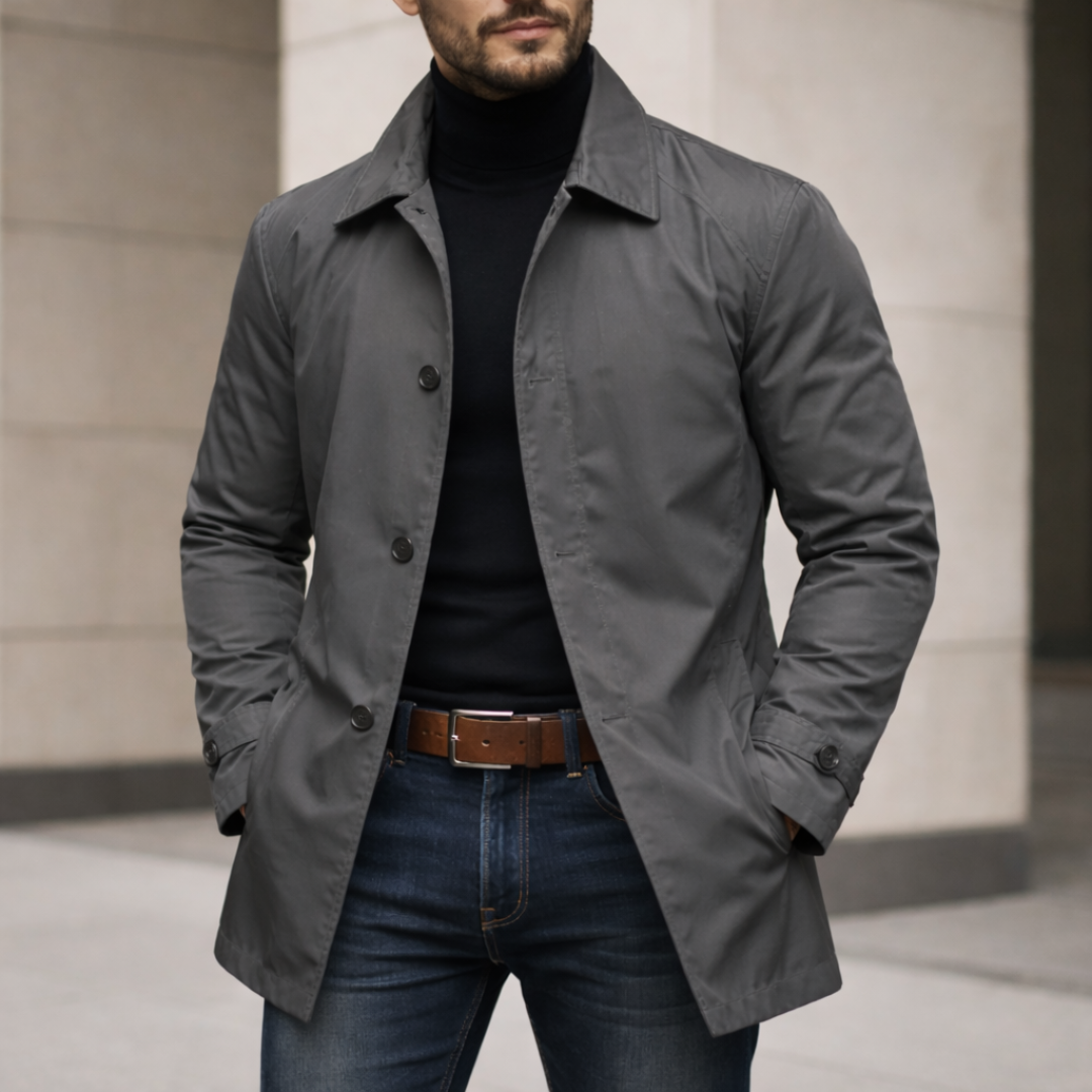 CHARLES WEATHERPROOF COAT | RELIABLE WARMTH FOR UNPREDICTABLE DAYS