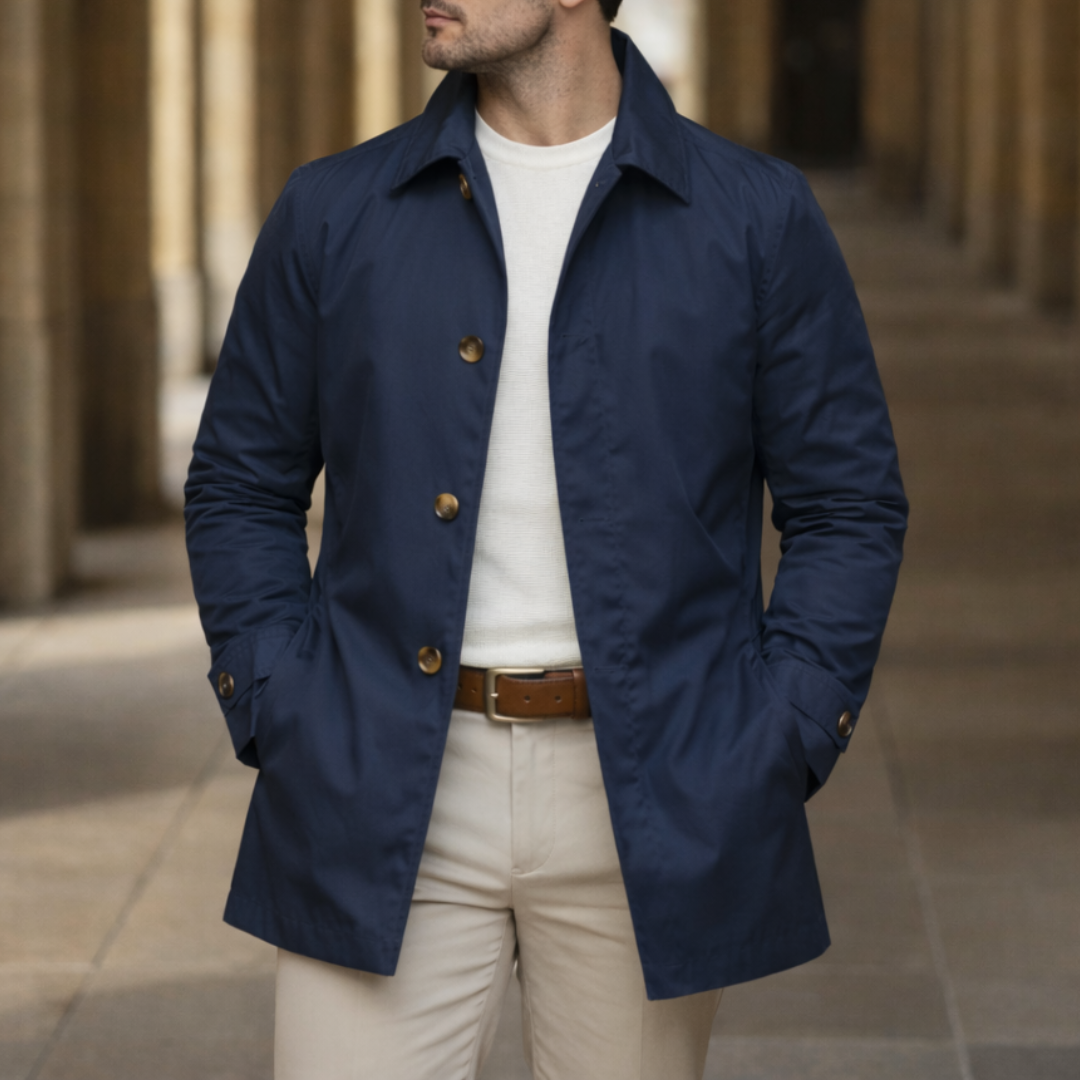 CHARLES WEATHERPROOF COAT | RELIABLE WARMTH FOR UNPREDICTABLE DAYS