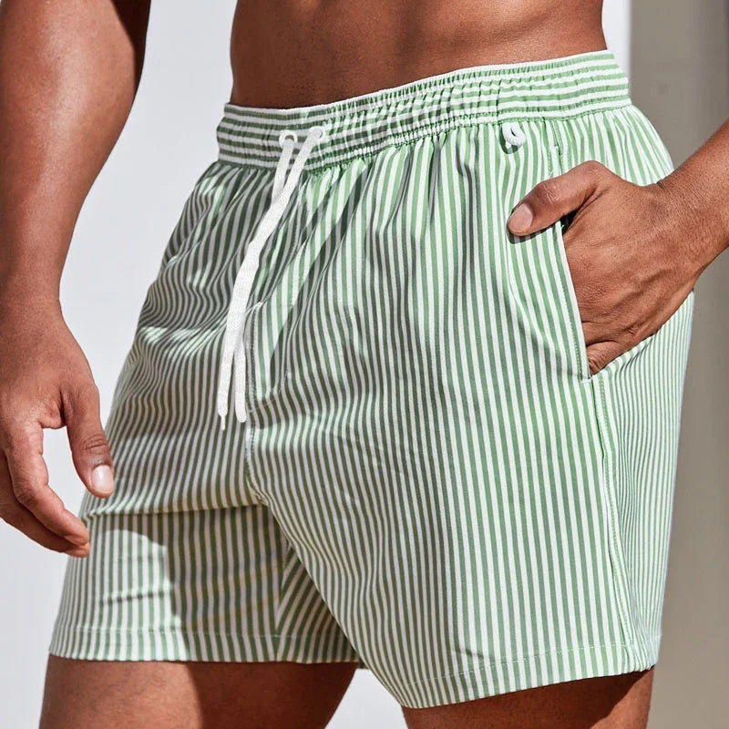 MATTEO | STRIPED SWIMSUIT
