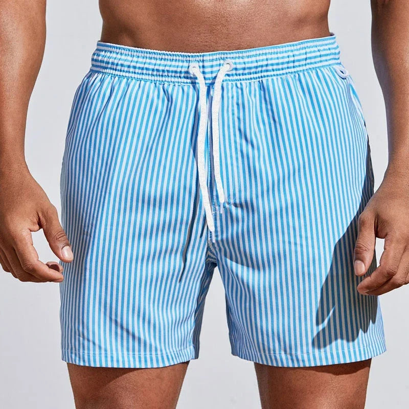 MATTEO | STRIPED SWIMSUIT