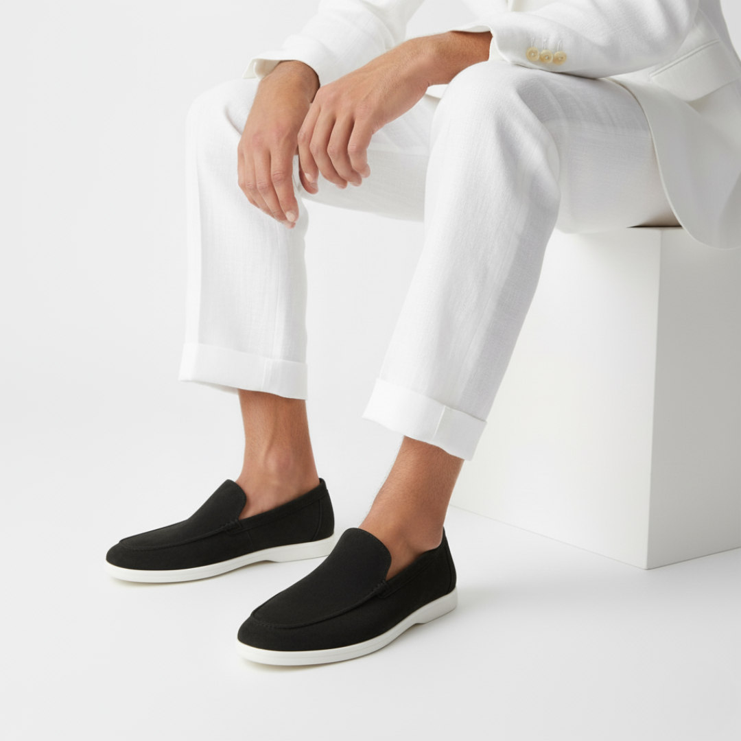 Suede Loafers