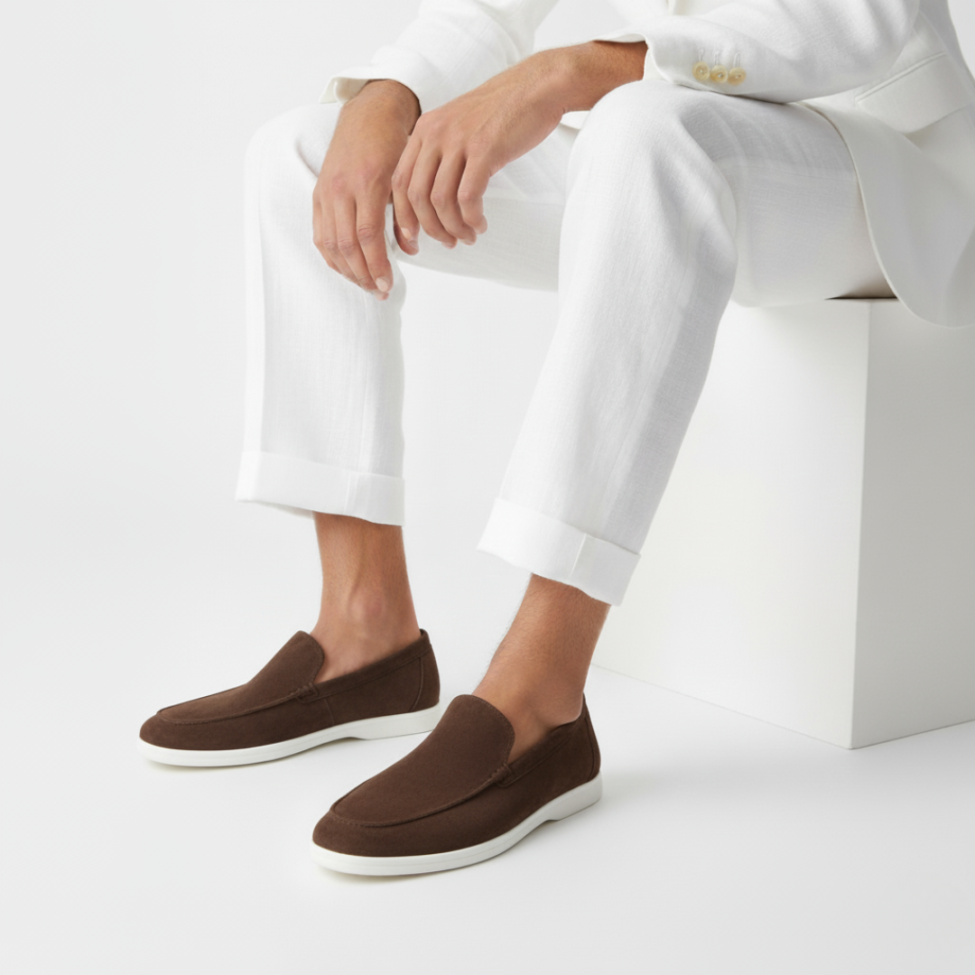 Suede Loafers