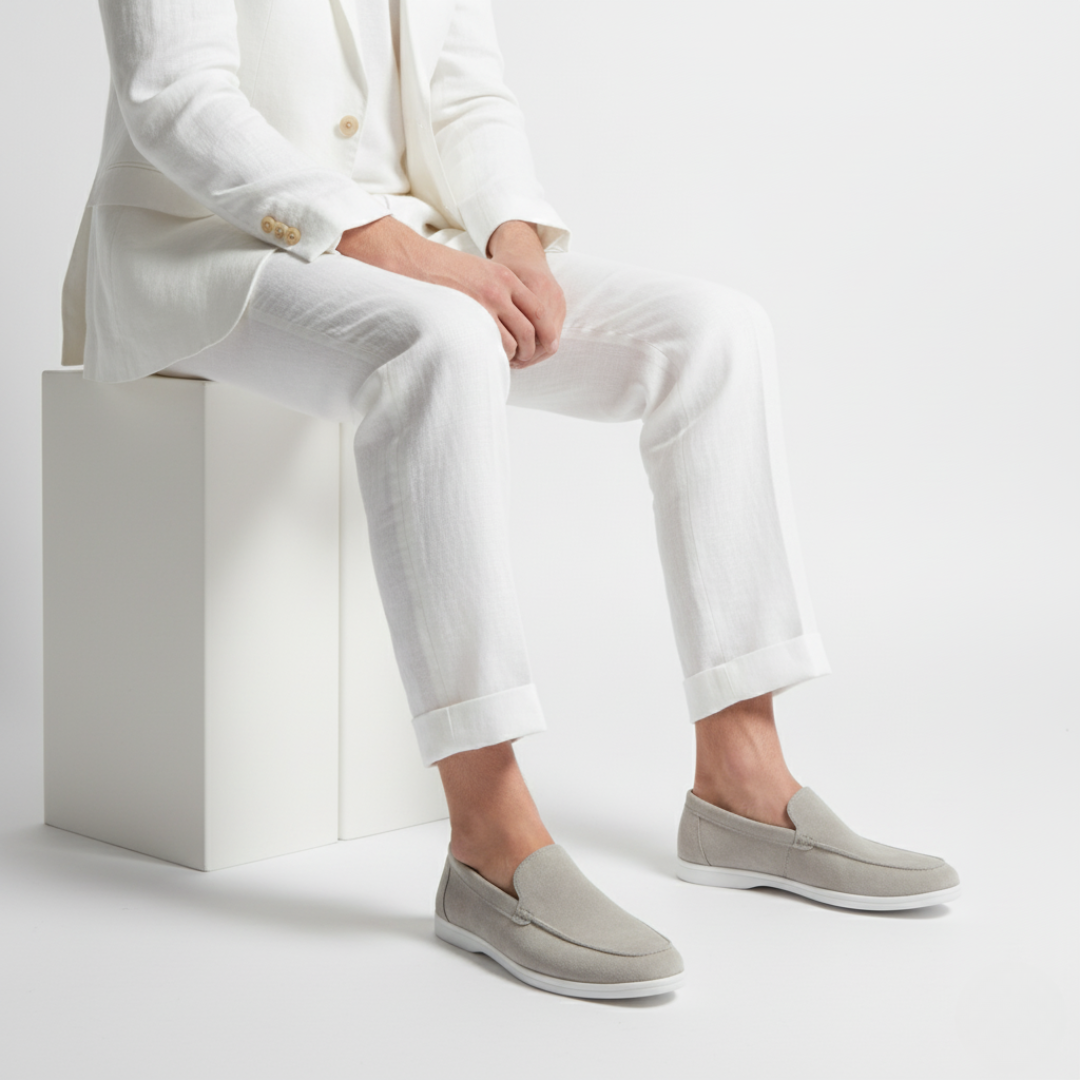 Suede Loafers
