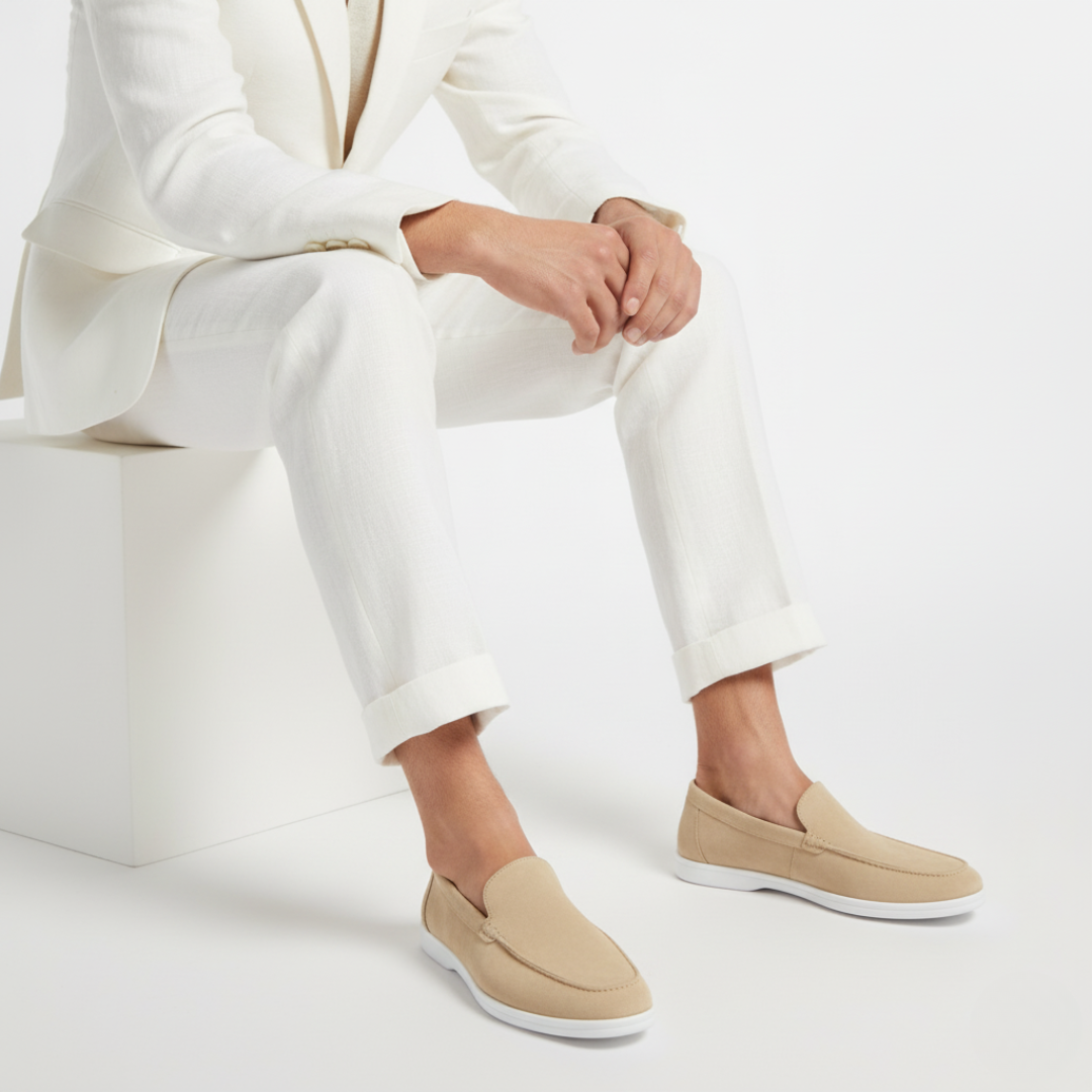 Suede Loafers