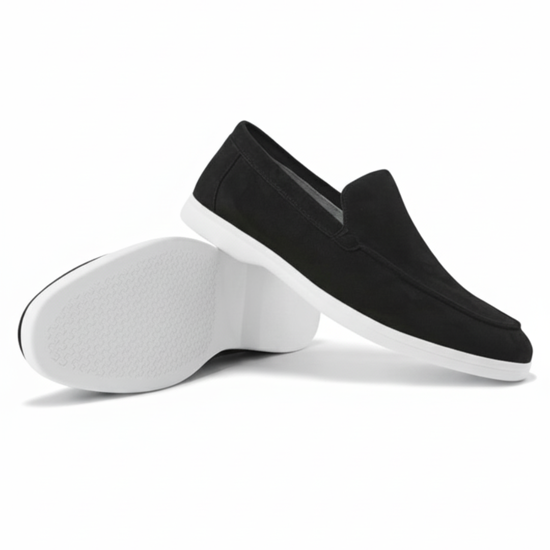 Suede Loafers