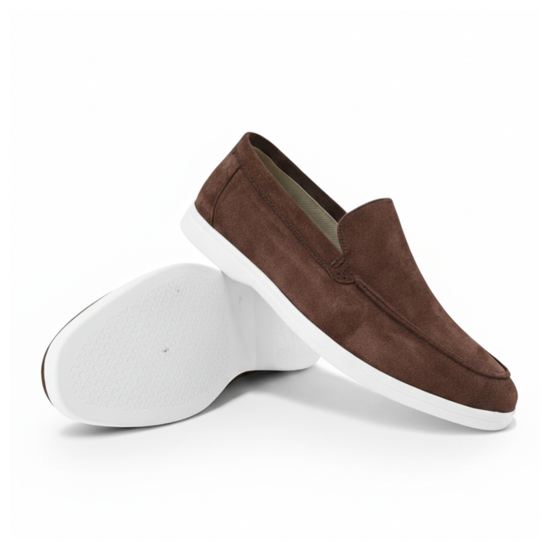 Suede Loafers