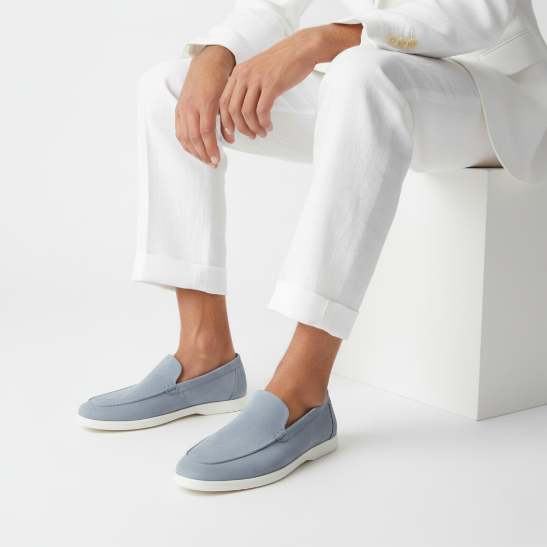 Suede Loafers