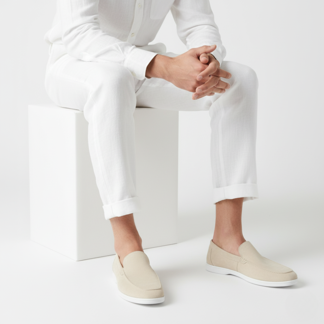 Suede Loafers