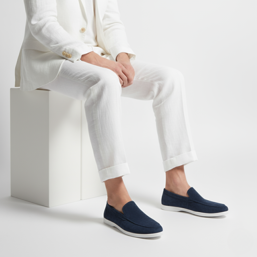 Suede Loafers
