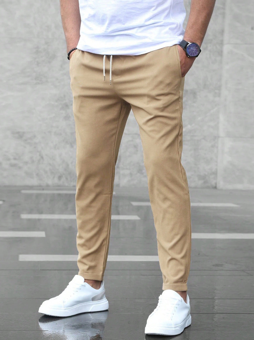 DAVID | PREMIUM LIGHTWEIGHT CASUAL PANTS WITH STRAIGHT LEG