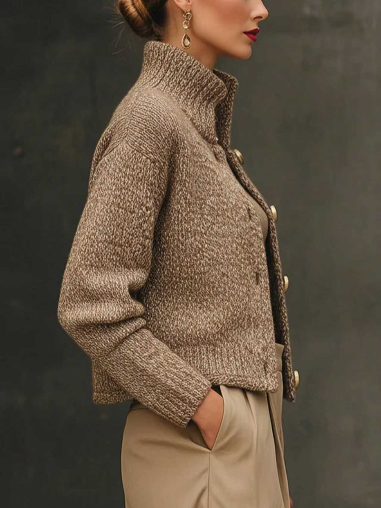 Haily | Tailored Wool-Blend Jacket