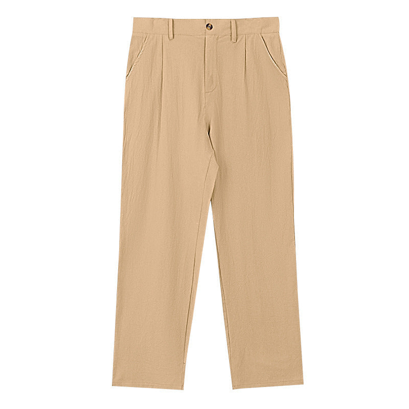 NICCOLÒ | WIDE-LEG LINEN PANTS