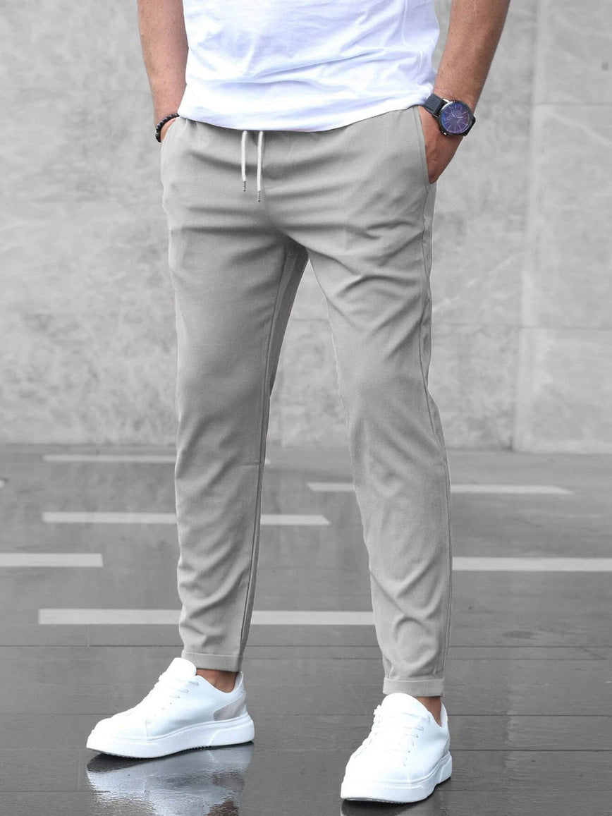 DAVID | PREMIUM LIGHTWEIGHT CASUAL PANTS WITH STRAIGHT LEG