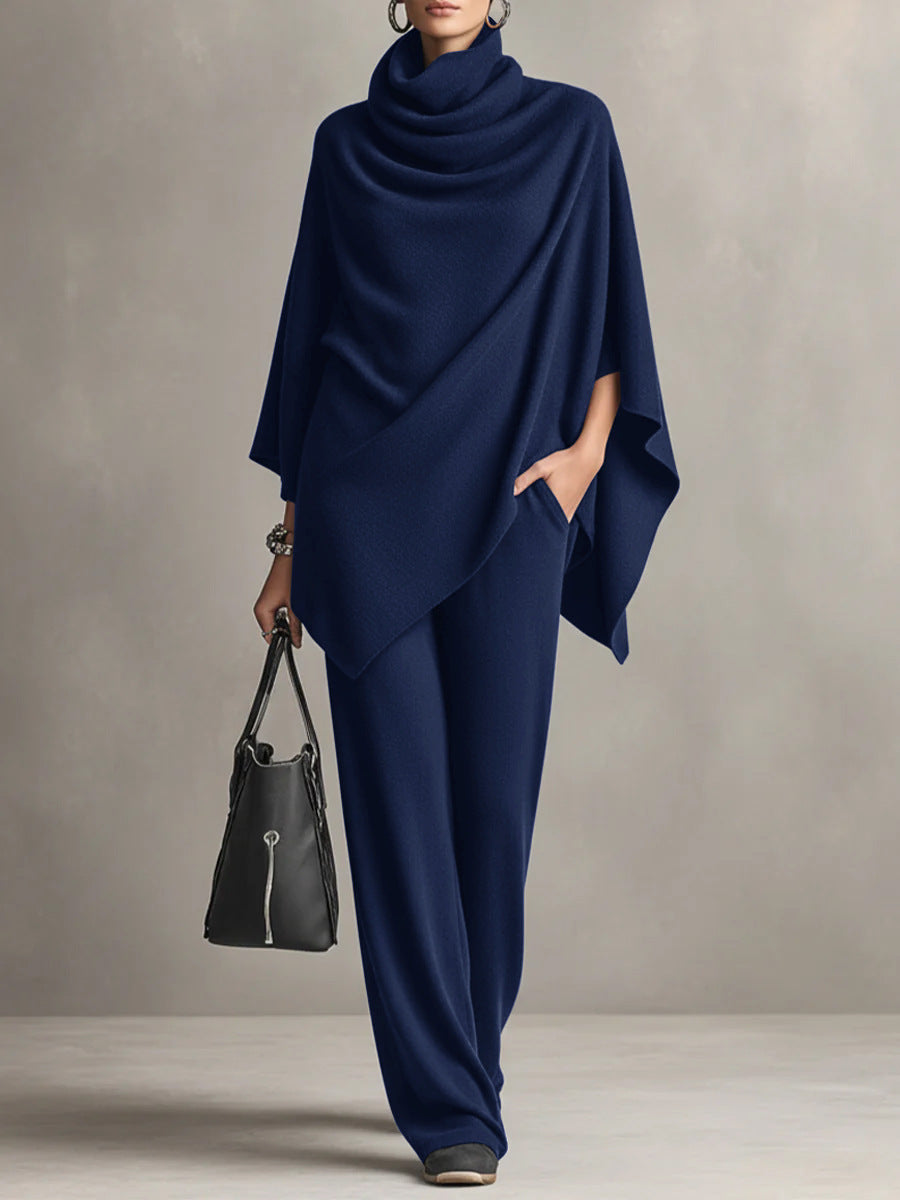 Seraphines™ | Elegant Drape Two-Piece Set
