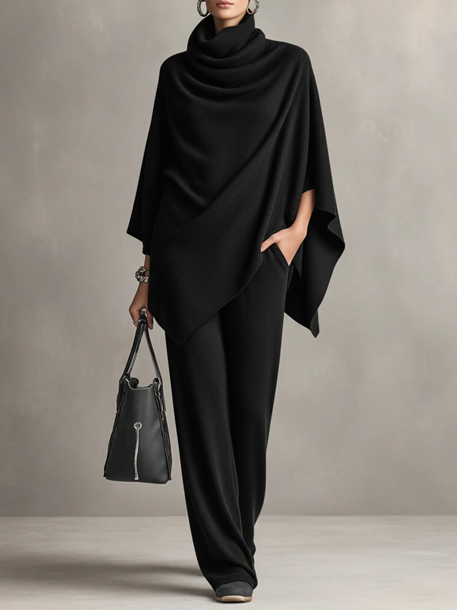 Seraphines™ | Elegant Drape Two-Piece Set