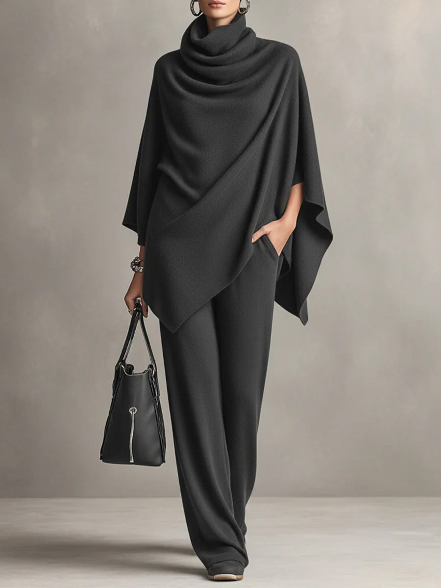 Seraphines™ | Elegant Drape Two-Piece Set