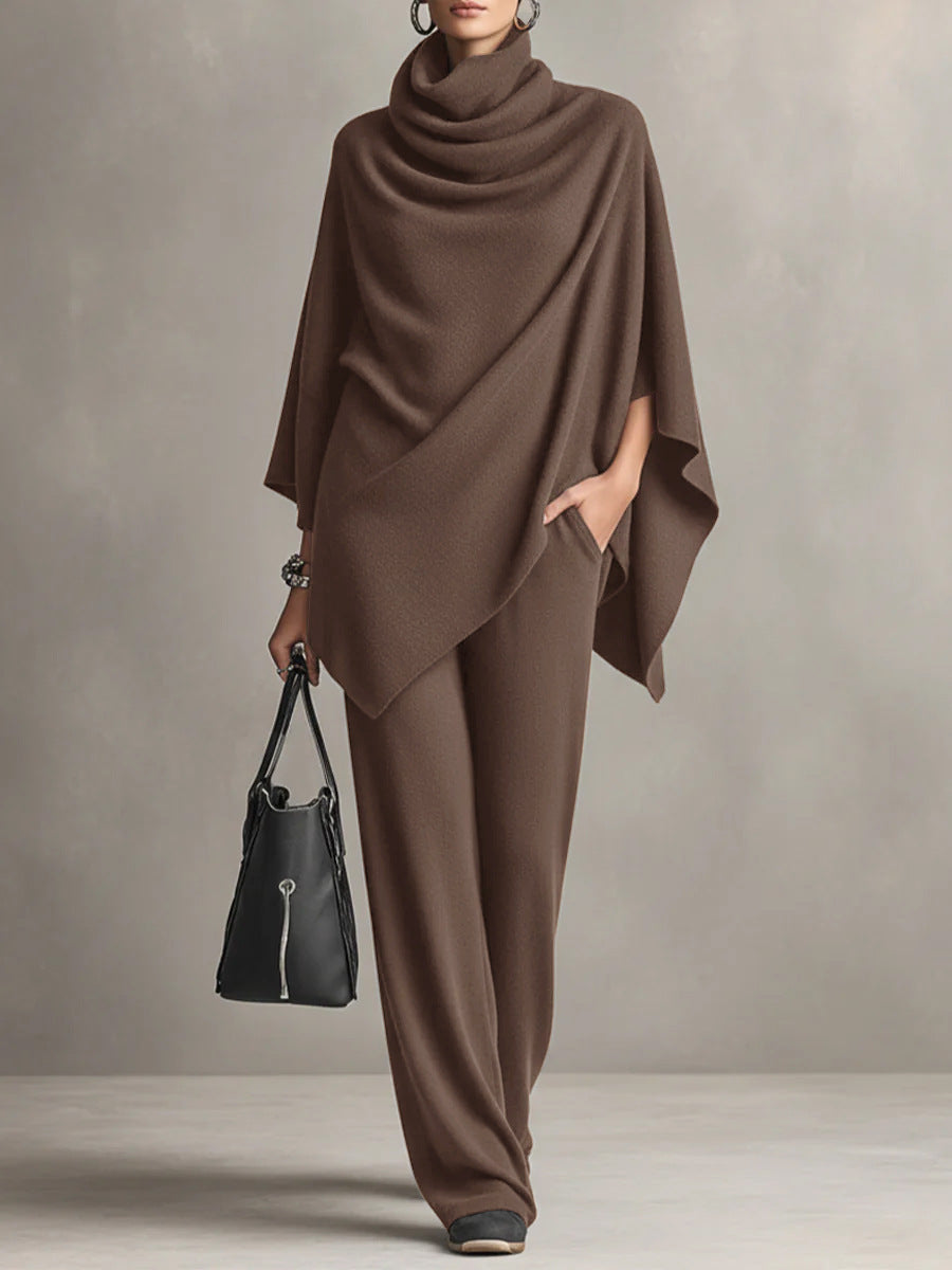 Seraphines™ | Elegant Drape Two-Piece Set