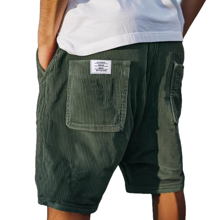 CHIC VELVET SHORT PANTS