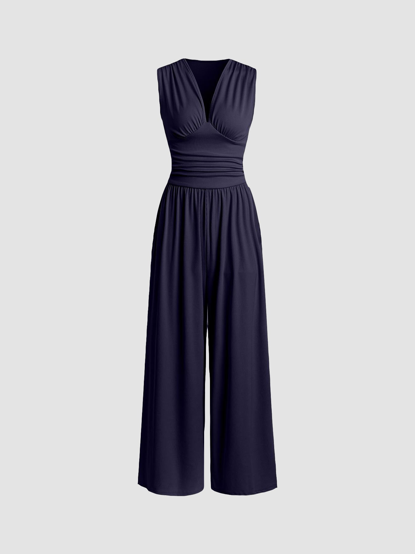 Lara – Chic Sleeveless Wide-Leg Jumpsuit