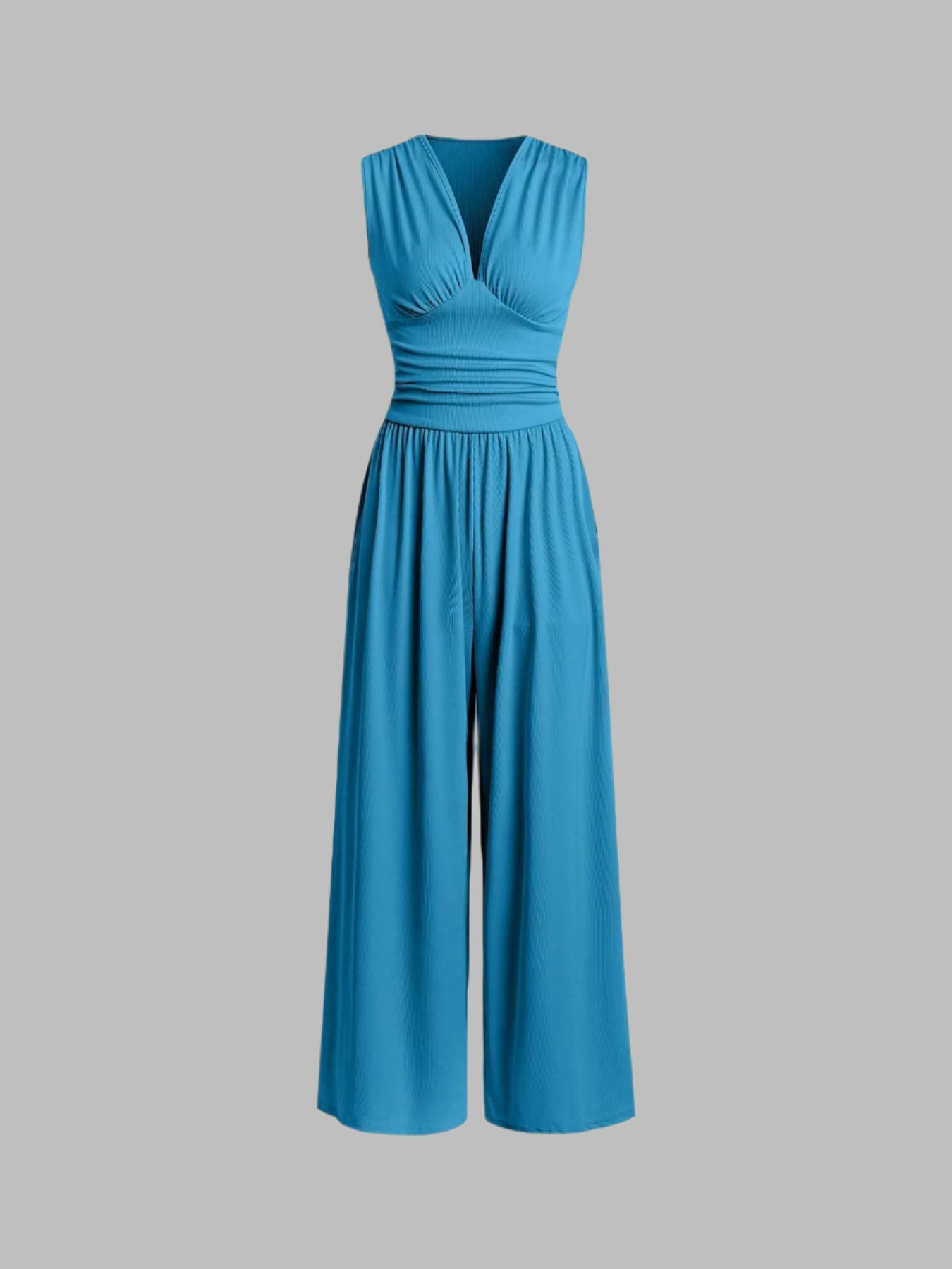 Lara – Chic Sleeveless Wide-Leg Jumpsuit