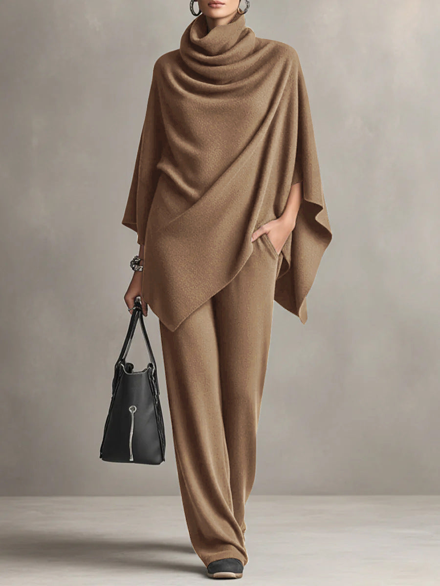 Seraphines™ | Elegant Drape Two-Piece Set