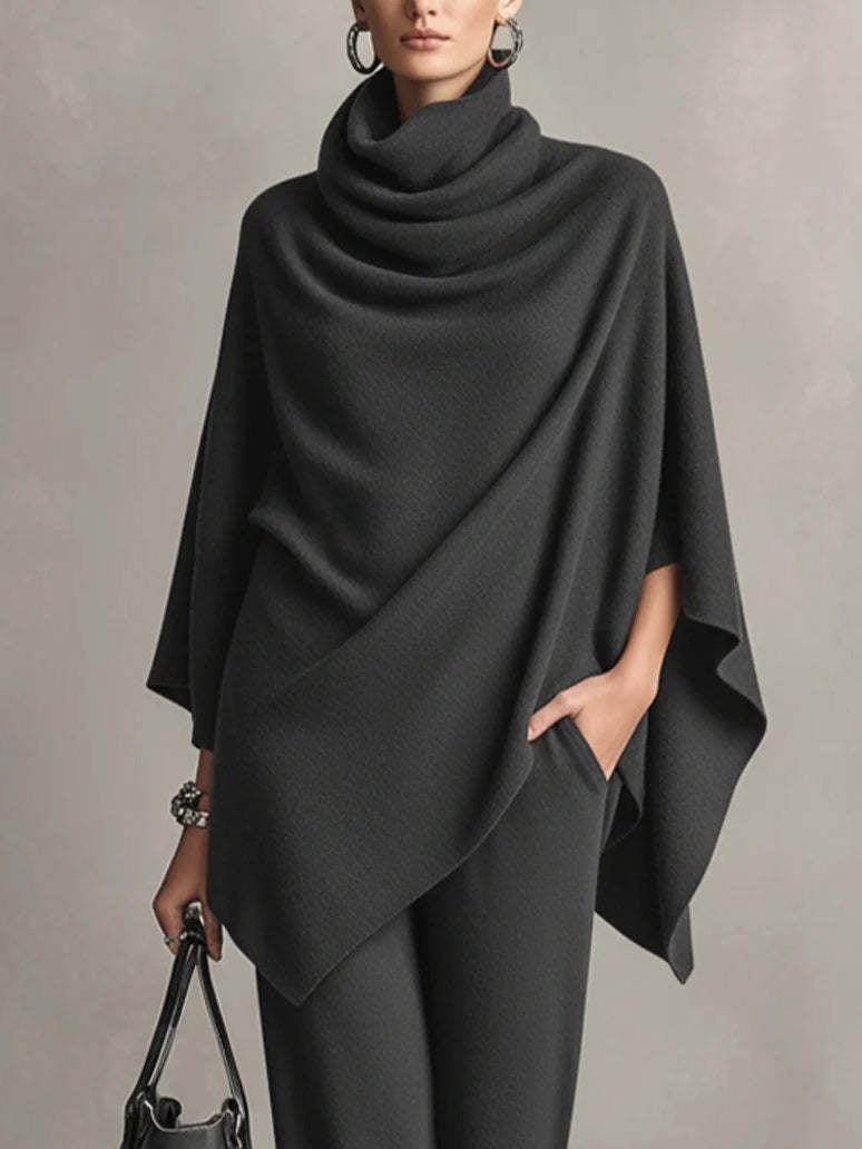 Seraphines™ | Elegant Drape Two-Piece Set