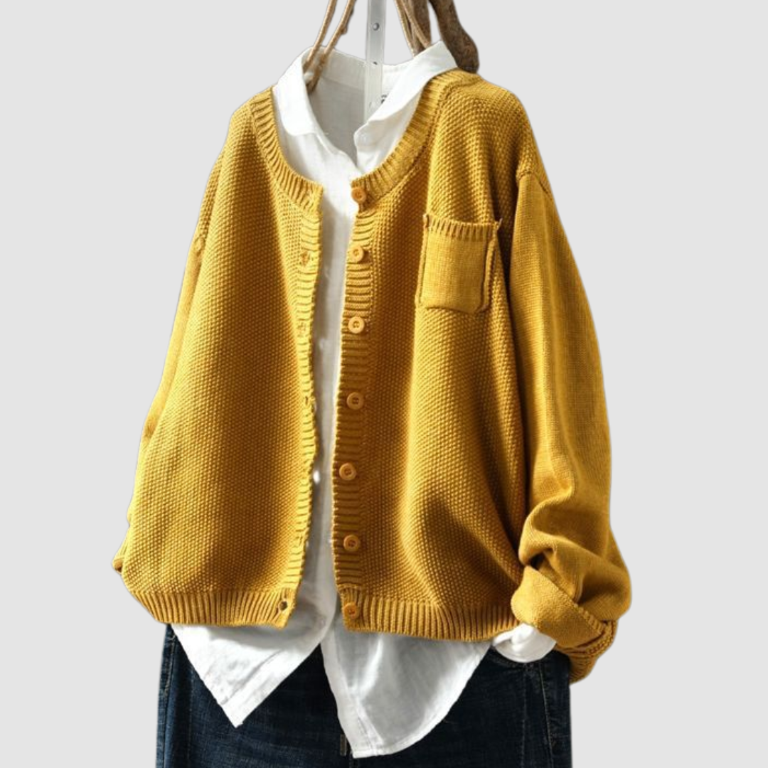 Berlinda™ Cardigan Accogliente in Maglia