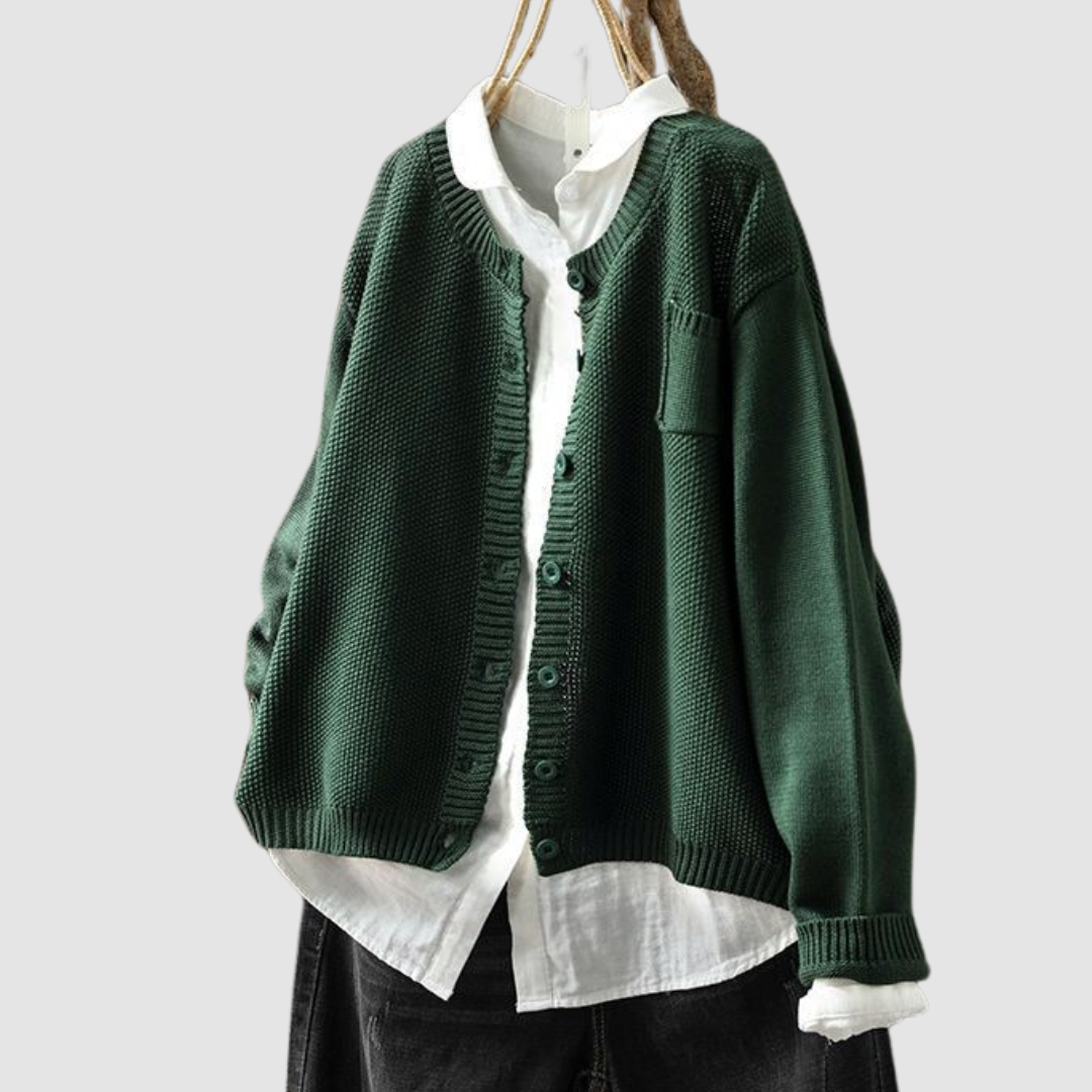 Berlinda™ Cardigan Accogliente in Maglia