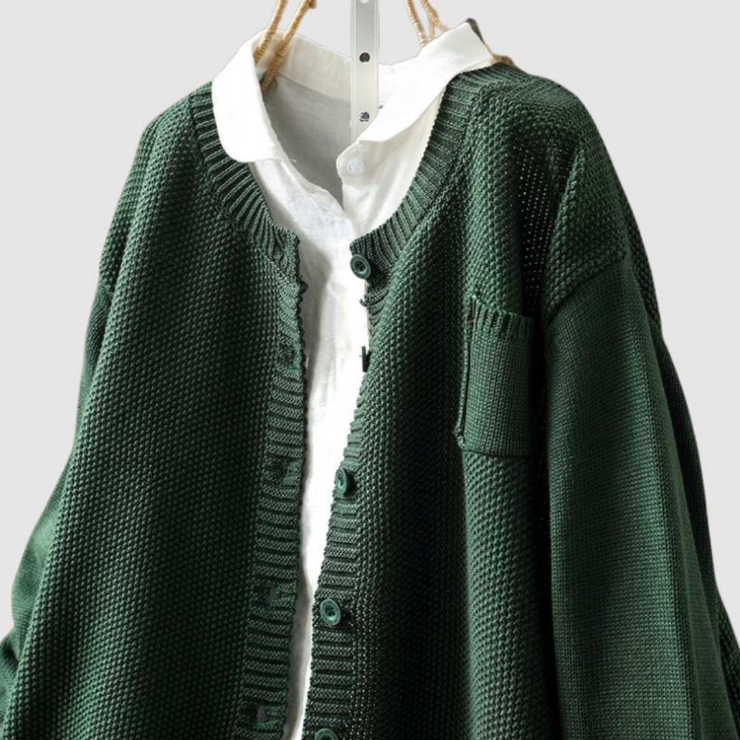 Berlinda™ Cardigan Accogliente in Maglia