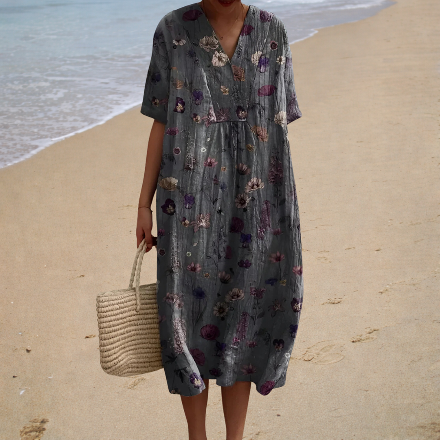 Luciana | Abito Floreale Boho